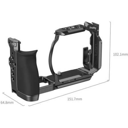 SmallRig 5904 - klatka z zaciskiem kablowym do Nikon ZR - wymiary